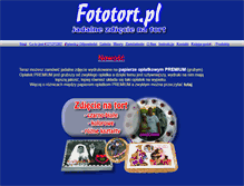 Tablet Screenshot of fototort.pl